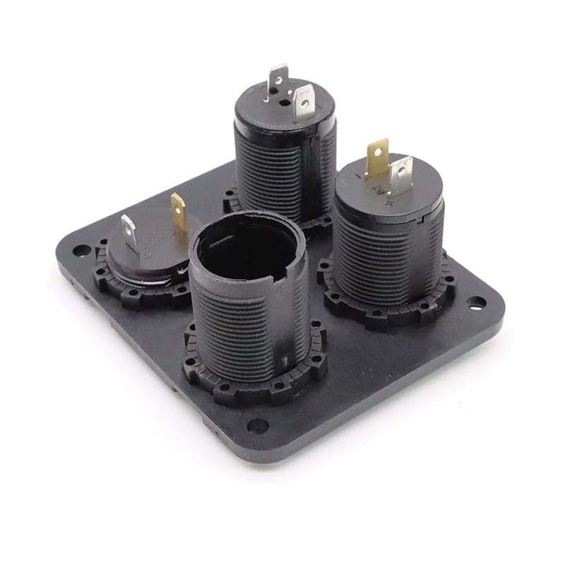 Painel de tomadas personalizado 12V - Verde image 4