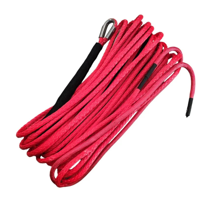 CABO PLASMA 10 MM X 27 M VERMELHO PARA GUINCHO image 0