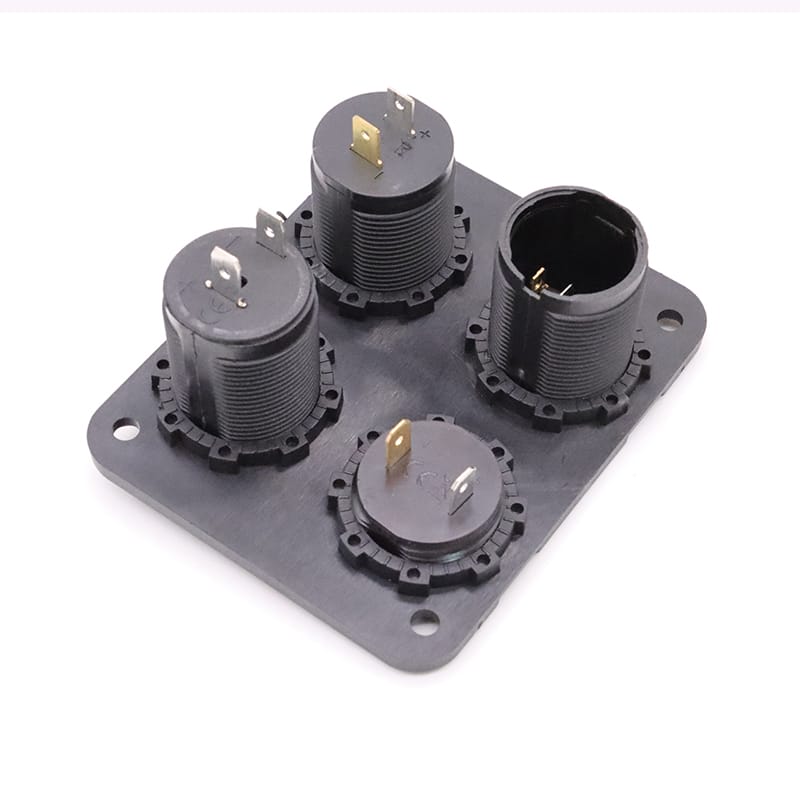 Painel de tomadas personalizado 12V - Vermelho image 5