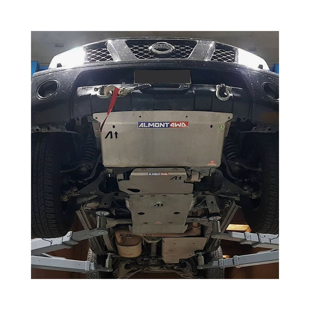 Proteção intermédia para Nissan 2.5dCi / 2.3dCi - 8 mm