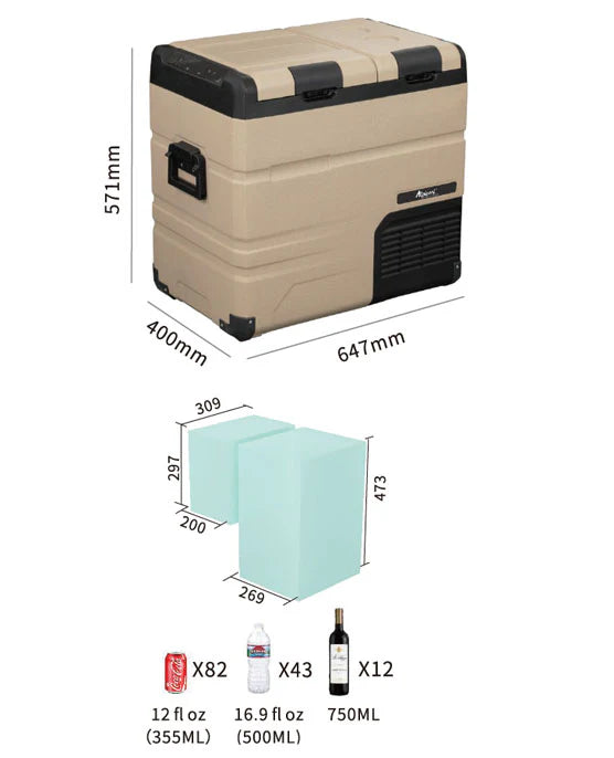 ARCA FRIGORÍFICA 55L ALPICOOL TA55 image 3