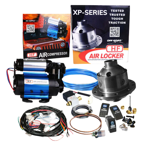 PACOTE RD103 Bloqueio Diferencial HF Locker JEEP Traseiro + COMPRESSOR 12v image 0