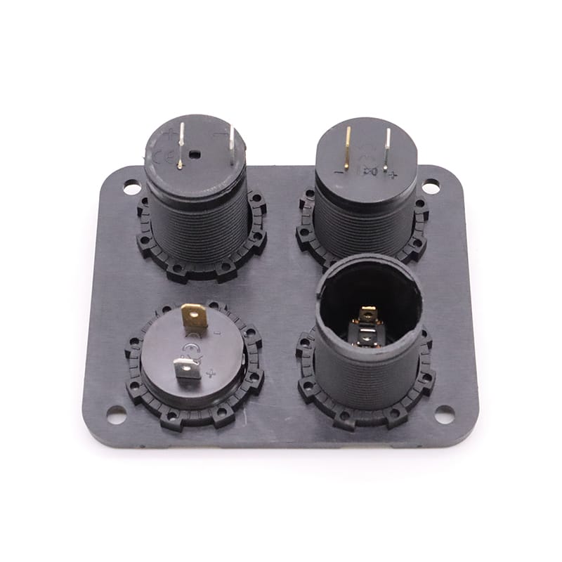 Painel de tomadas personalizado 12V - Azul image 1