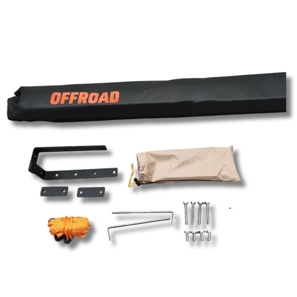 Toldo Lateral Offroad 2,5m x 3m Cinza image 2