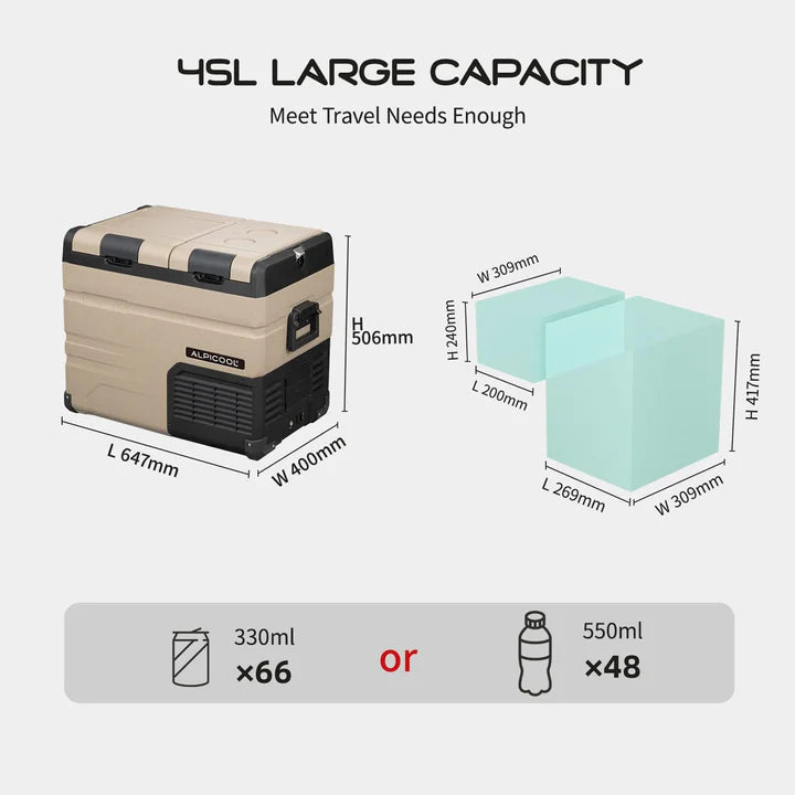 ARCA FRIGORÍFICA 45L ALPICOOL TA45 image 1