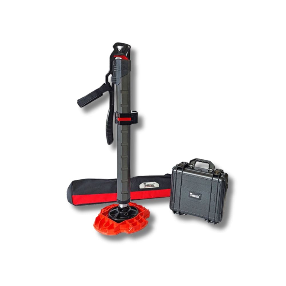 Macaco hidráulico T-MAX com kit de acessórios e base image 0