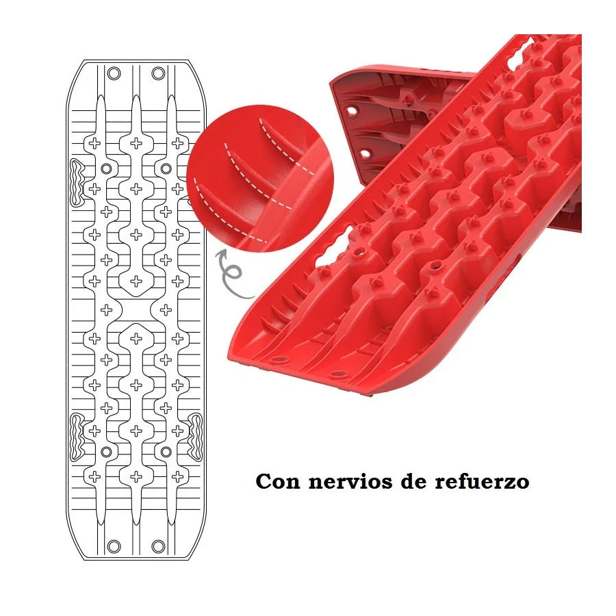 PRANCHA DE RESGATE 10 T - VERMELHAS -  OFFROAD image 2