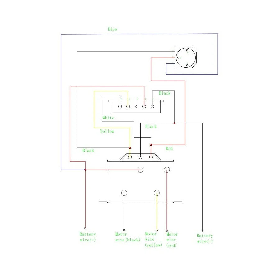Relé de Guincho 500 Amp 12 V image 1