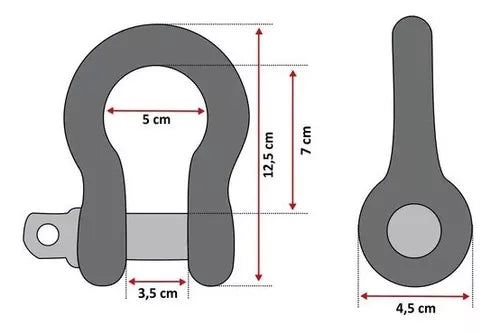 Manilha 3/4" 4.75T image 3