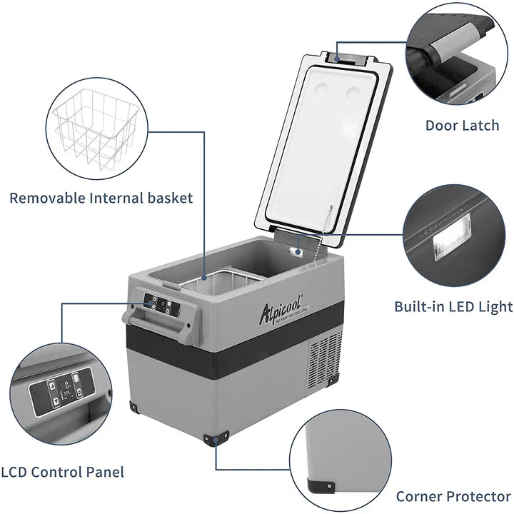 ARCA FRIGORÍFICA 27L ALPICOOL NL30 image 1