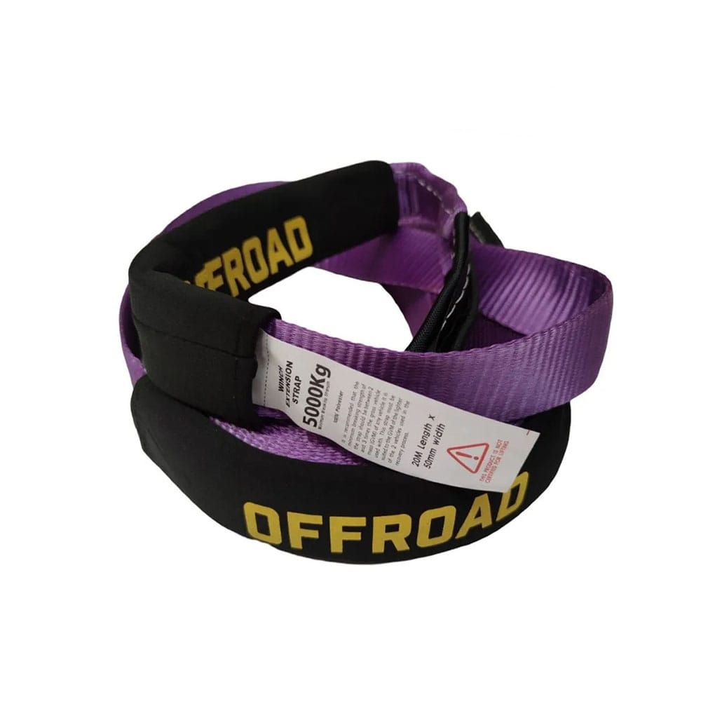 CINTA OFFROAD 20M 5.000 KG ROXA image 2