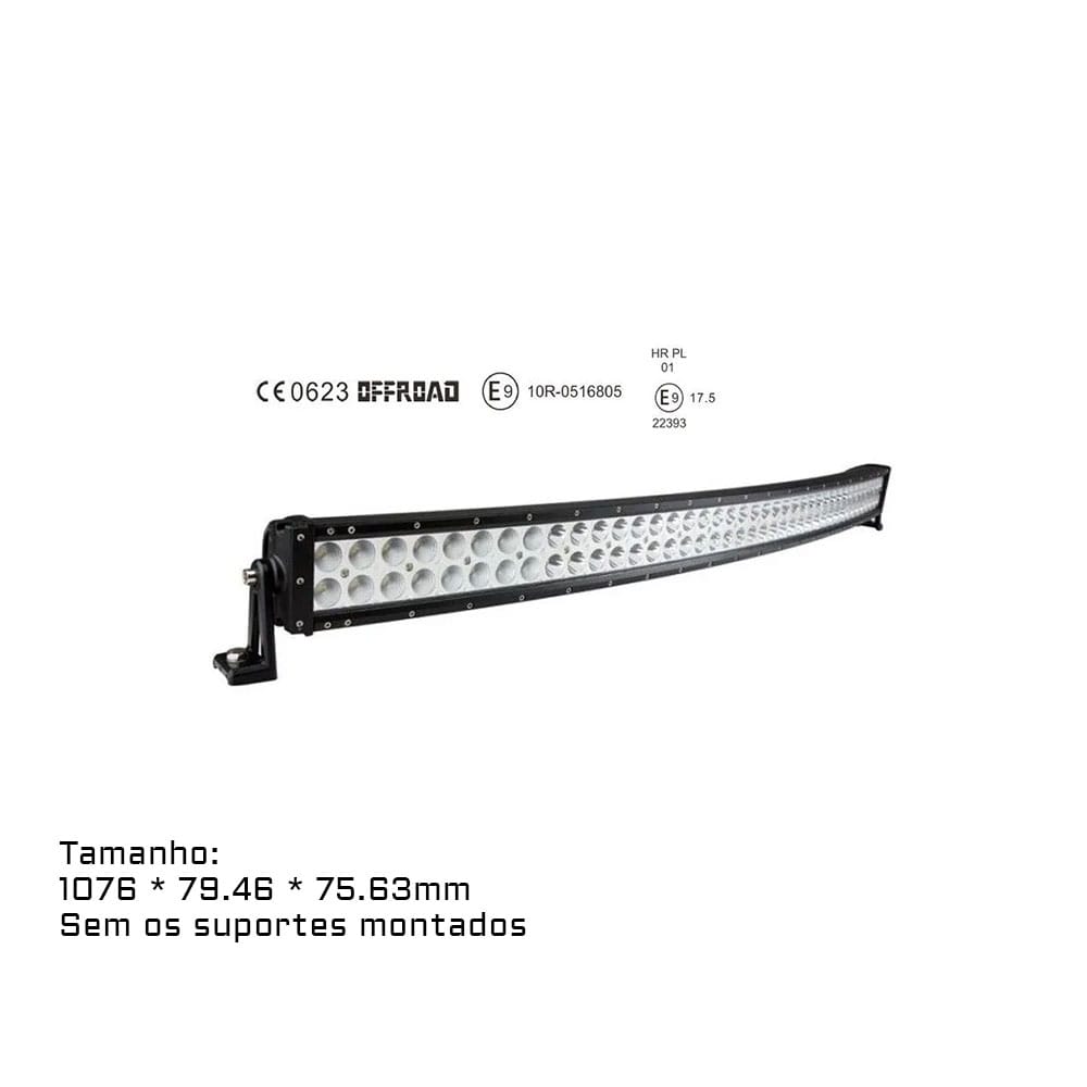 Barra LED CREE 240W Curva 42" image 2