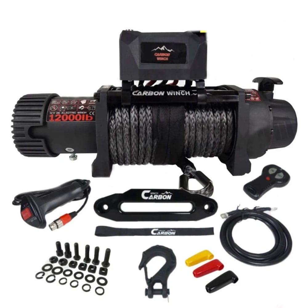 Guincho CARBON WINCH HPS 12.000 LBS 12V image 1