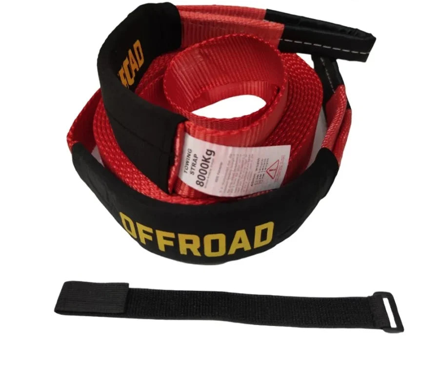 CINTA OFFROAD  9M 8.000 KG VERMELHA image 2