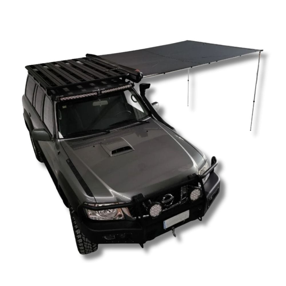 Toldo Lateral Offroad 2,5m x 3m Cinza image 1