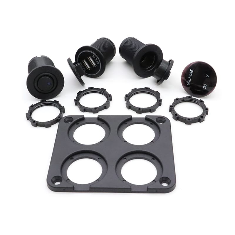 Painel de tomadas personalizado 12V - Azul image 2