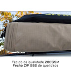 Toldo Lateral Offroad 2,5m x 2,5m Cinza image 2