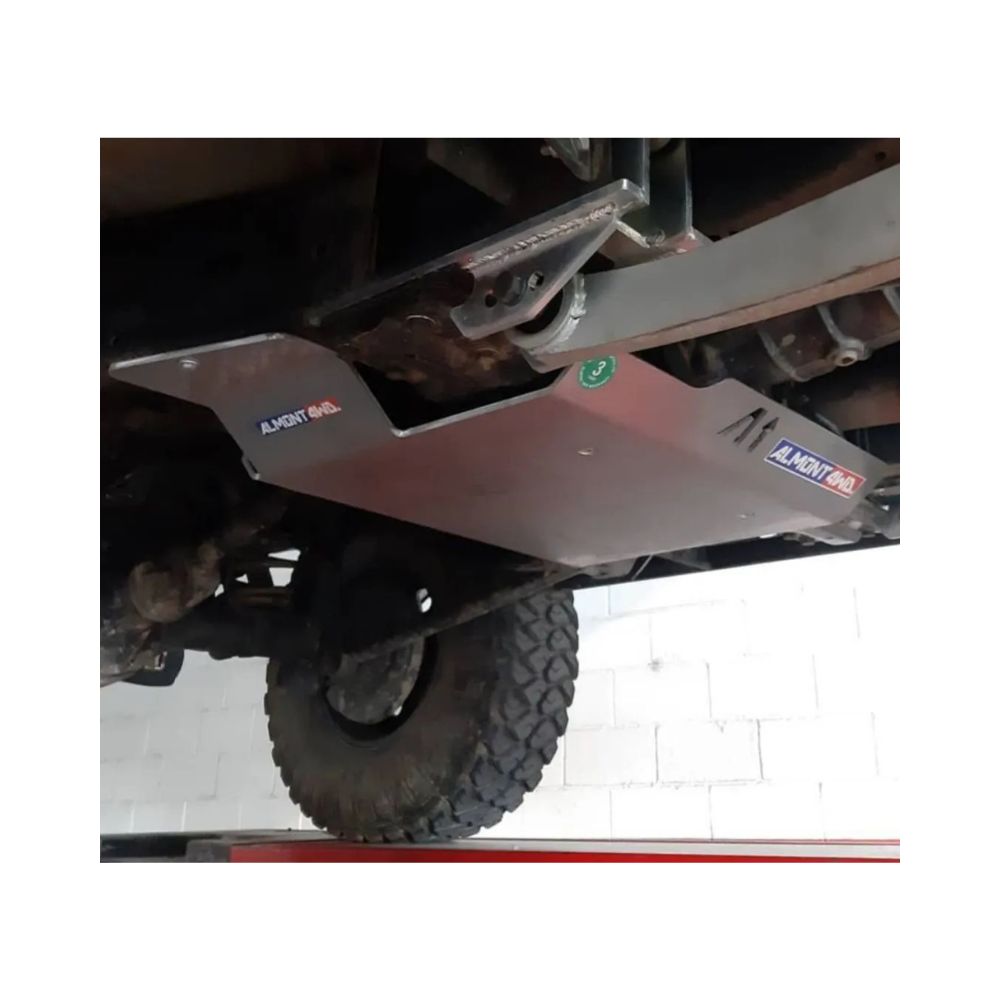 Proteção da caixa de velocidades e transfer para Nissan Patrol GR Y60-Y61 Curto