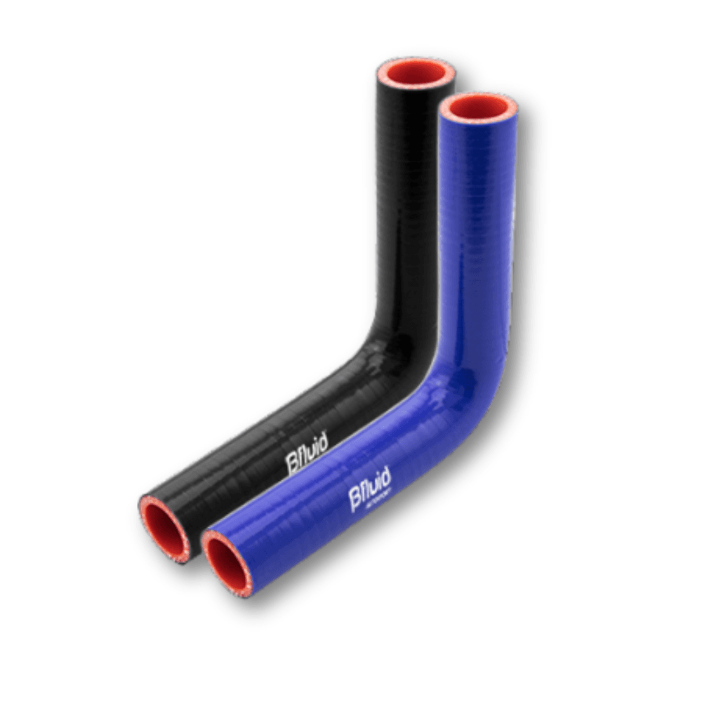 Tubo de Silicone C90º Preto 63MM 150MM image 0