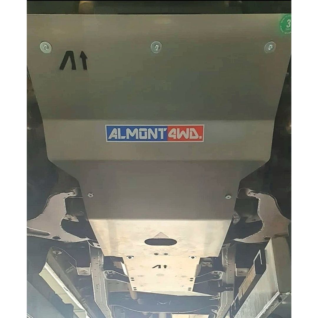 Proteção da caixa de velocidades e redutora para Mitsubishi L200 2.5 DID - 8 mm